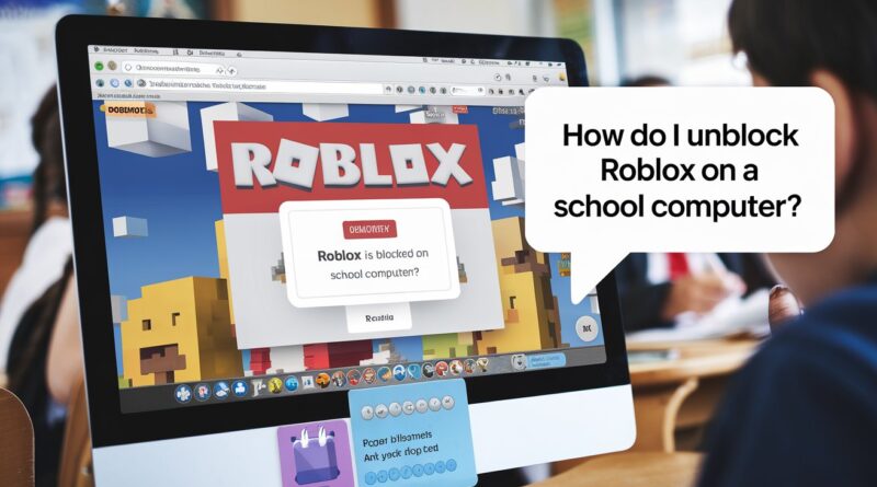 How Do You Unblock Roblox on a School Computer?